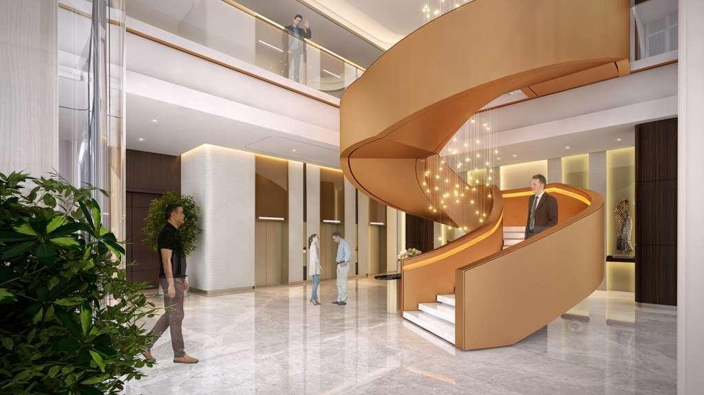 Embassy Suites By Hilton Dubai Business Bay Beltér fotó